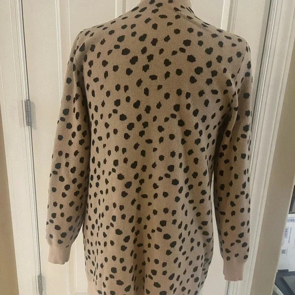 Leopard Print Cardigan- size S - Picture 2 of 5